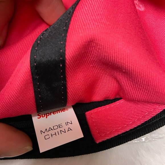 New! Supreme Pipin 6-panel pink hat unisex - Picture 5 of 7